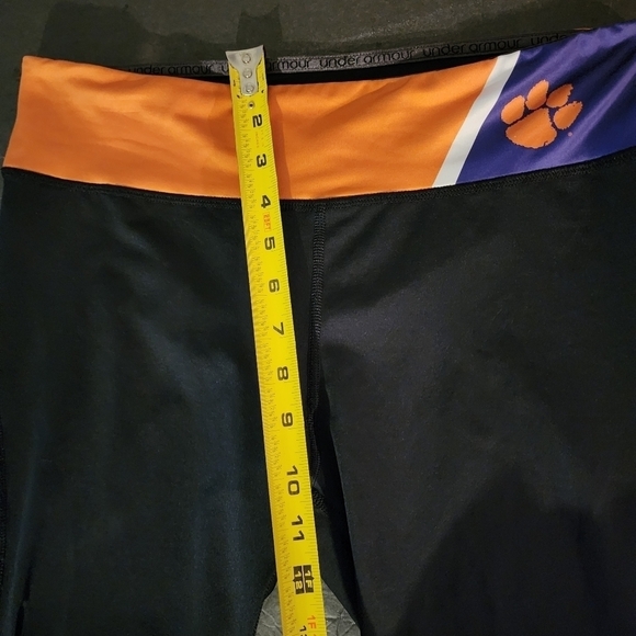Under Armour Clemson Capri Fitted Leggings Size L - Picture 9 of 10